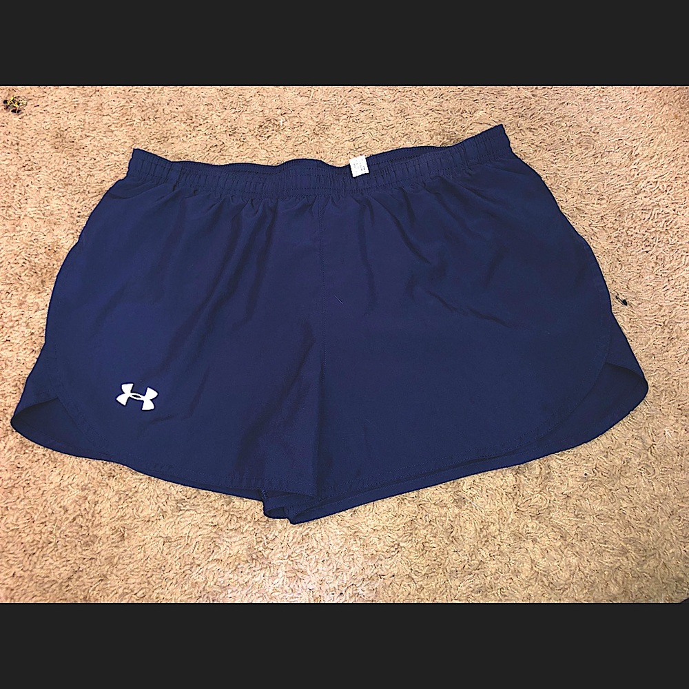 Navy Blue Running Shorts